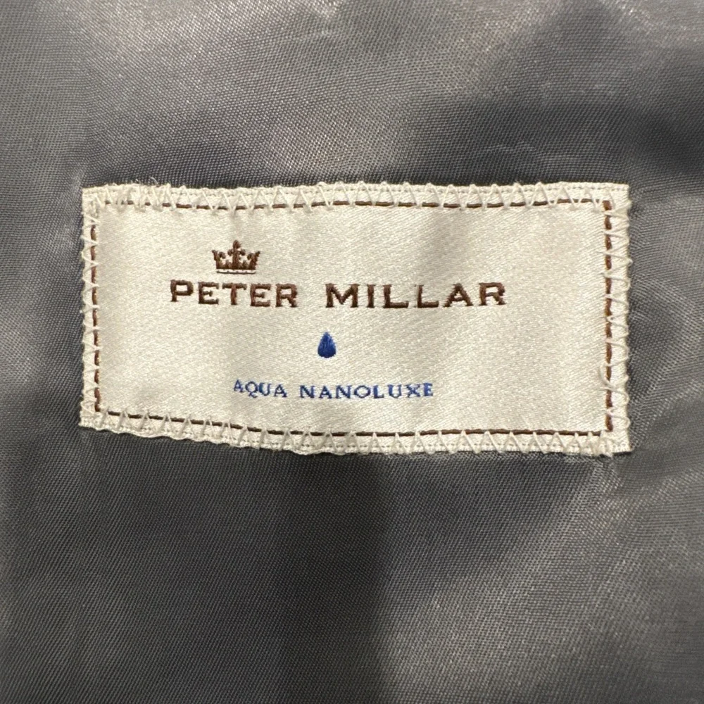 Peter Millar Wool Blazer sport coat Size 42R Mens‎ Navy #444